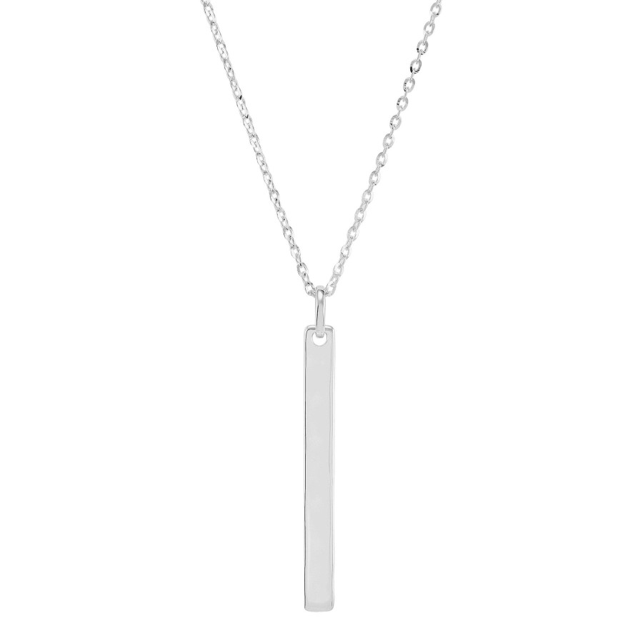 Necklaces & Pendants Silpada | Unwritten Vertical Bar Pendant, 1.5\\